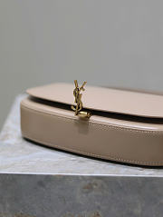 YSL Mini Voltaire In Box Saint Laurent Beige - 21x11x4.5cm - 3