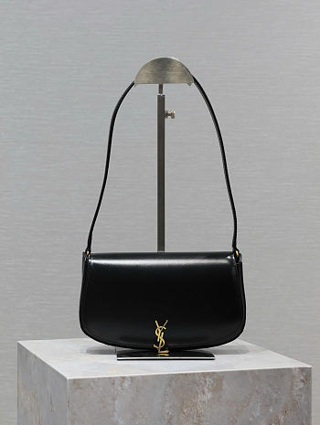 YSL Mini Voltaire In Box Saint Laurent Black - 21x11x4.5cm