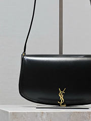 YSL Mini Voltaire In Box Saint Laurent Black - 21x11x4.5cm - 2