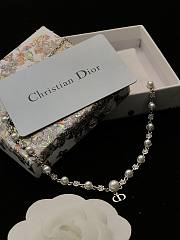 Dior Petit CD Treasure Necklace Silver - 4