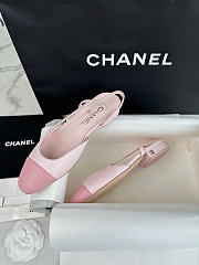 Chanel Slingbacks Lambskin Pink 2cm - 3