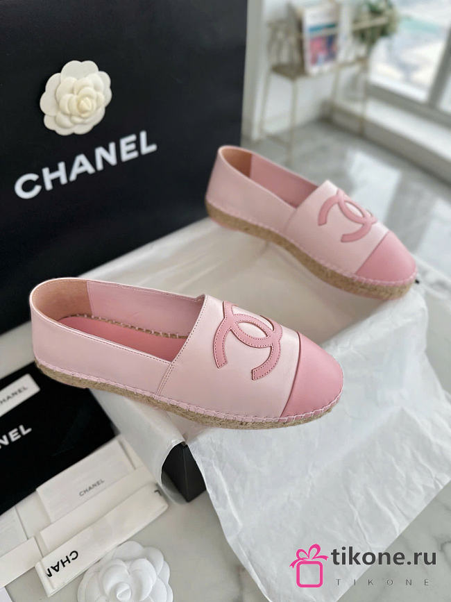 Chanel Espadrilles Lambskin Pink - 1