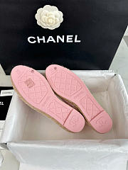 Chanel Espadrilles Lambskin Pink - 5