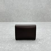 Miumiu Leather Card Holder Dark Brown - 10.5x8.5cm - 4