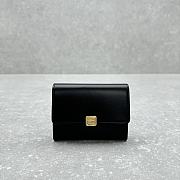 Miumiu Leather Card Holder Black - 10.5x8.5cm - 1