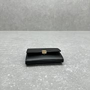 Miumiu Leather Card Holder Black - 10.5x8.5cm - 3