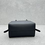 The Row EW Bowling Bag in Caviar Leather Black - 33×18×39cm - 6