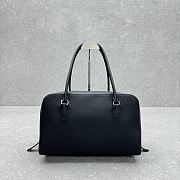 The Row EW Bowling Bag in Caviar Leather Black - 33×18×39cm - 4