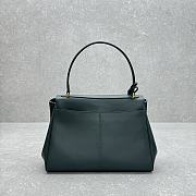 Balenciaga Women's Rodeo Medium Handbag in Pine Green - 35x23x11cm - 2