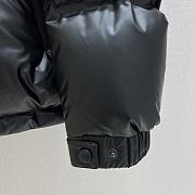 Prada Padded Jacket With Logo Black - 6