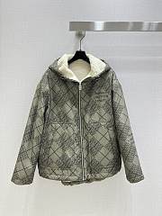 LV Reversible Nylon And Fleece Windbreaker - 1