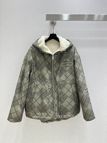 LV Reversible Nylon And Fleece Windbreaker