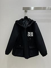 DiorAlps Hooded Puffer Jacket Balck - 1