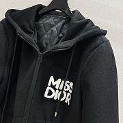 DiorAlps Hooded Puffer Jacket Balck - 5