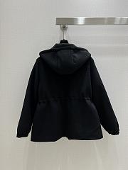 DiorAlps Hooded Puffer Jacket Balck - 3