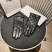 Chanel Lambskin Quilted Gloves - 4