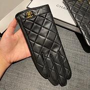 Chanel Lambskin Quilted Gloves - 3