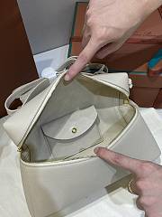 Loro Piana Extra Bag L27 Calfskin White - 27x16x10cm - 5