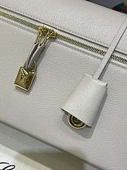 Loro Piana Extra Bag L27 Calfskin White - 27x16x10cm - 2