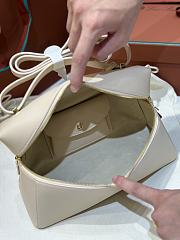 Loro Piana Extra Bag L27 Calfskin Beige - 27x16x10cm - 3