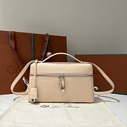 Loro Piana Extra Bag L27 Epsom Light Pink - 27x16x10cm - 1