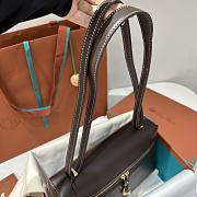 Loro Piana Extra Bag L27 Calfskin Brown - 27x16x10cm - 5