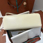 Loro Piana Extra Bag L27 Calfskin Off White - 27x16x10cm - 5