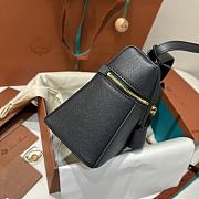 Loro Piana Extra Bag L27 Epsom Black - 27x16x10cm - 6