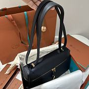 Loro Piana Extra Bag L27 Epsom Black - 27x16x10cm - 4