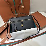 Loro Piana Extra Bag L27 Epsom Black - 27x16x10cm - 2