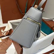 Loro Piana Extra Bag L27 Epsom Gray - 27x16x10cm - 4