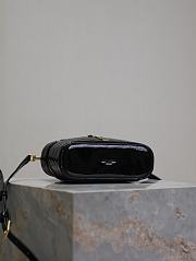 YSL Gaby Vanity Bag In Patent Leather Black - 18x11x6.5cm - 6