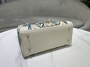 Dior Meidum Lady Bag White 15629 - 24x20x11cm - 5