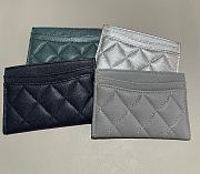 Chanel Classic Card Holder Caviar - 7.5x11.2x0.5cm - 3