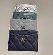 Chanel Classic Card Holder Caviar - 7.5x11.2x0.5cm - 2