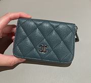 Chanel Classic Zipped Coin Purse Caviar - 7.5x11x2cm - 5