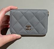 Chanel Classic Zipped Coin Purse Caviar - 7.5x11x2cm - 4