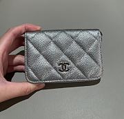 Chanel Classic Zipped Coin Purse Caviar - 7.5x11x2cm - 2