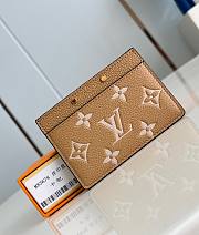 LV Zippy Coin Wallet Bicolor Monogram Empreinte Leather Arizone Cream M12760 - 11x8.5x2cm - 3