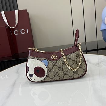 Gucci GG Mini Bag With Panda Detail - 19x10x3.5cm