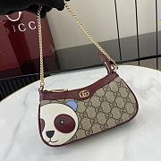 Gucci GG Mini Bag With Panda Detail - 19x10x3.5cm - 4