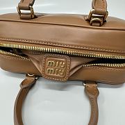 Miumiu Arcadie Leather Bag Cognac - 22x10.5x7.5cm - 2