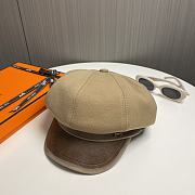 Hermes Octagonal Hat Beige - 2