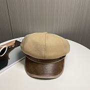 Hermes Octagonal Hat Beige - 4