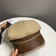 Hermes Octagonal Hat Beige - 5