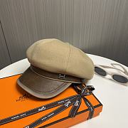 Hermes Octagonal Hat Beige - 6