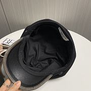 Hermes Octagonal Hat Black - 5