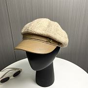 Chanel Octagonal Hat Tweed Beige - 1