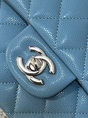 Chanel Classic Tiffany Caviar Light Gold Hardware Bag - 15.5×25.5×6.5cm - 5