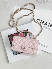 Chanel Flap Wallet On Chain Lamskin Black - 17cm - 2